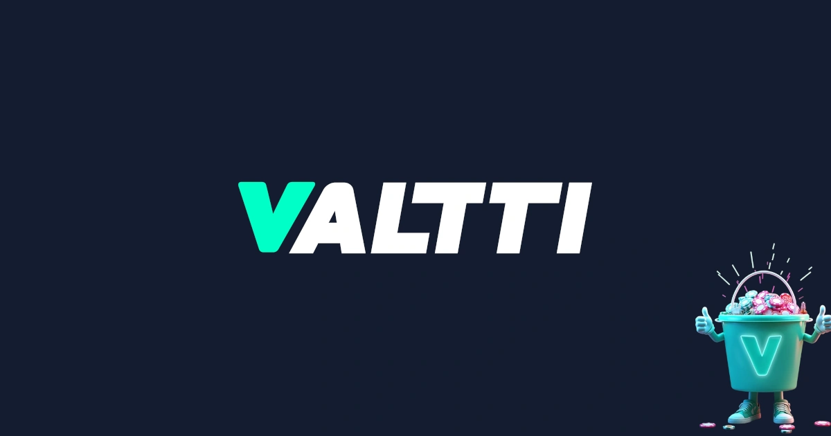 Valtti Casino-sovelluksen kuvakaappaus